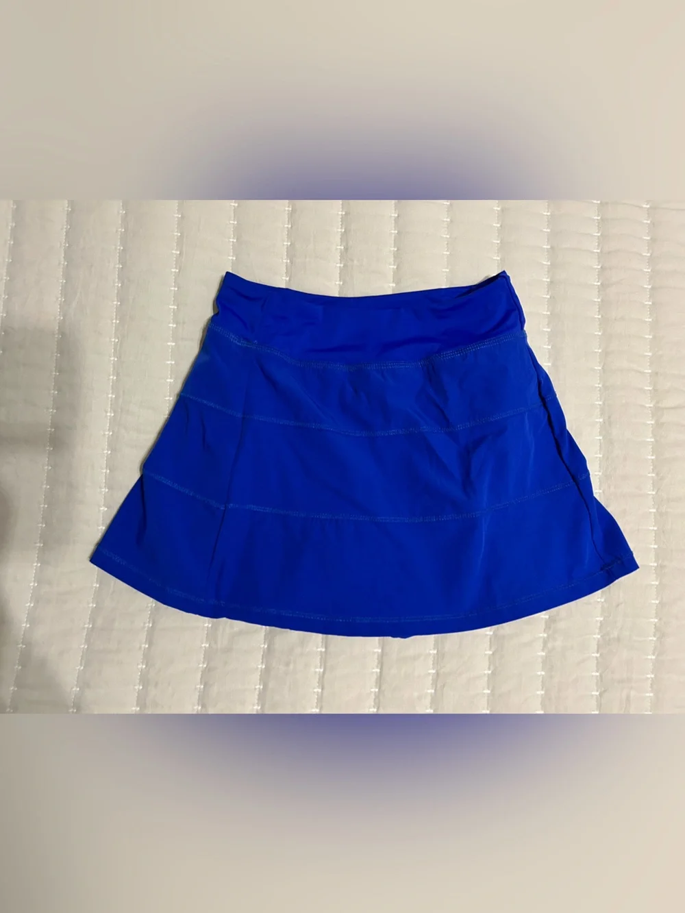 Lululemon Girls Athletic Royal Blue Tennis Skort Shorts